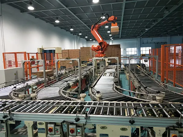 Siping Cigarette Factory Cigarette Case Conveyor System