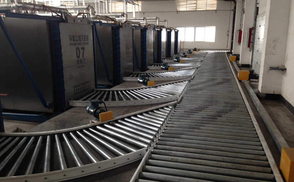 Automatic sterilization conveyor system