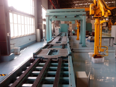 Railway Ministry of Moving Car Motor Inspection Line