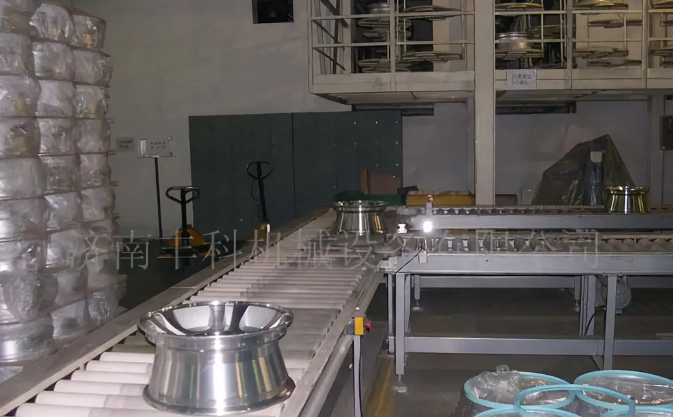 Wheel conveyor systems
