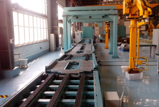 Railway Ministry of Moving Car Motor Inspection Line