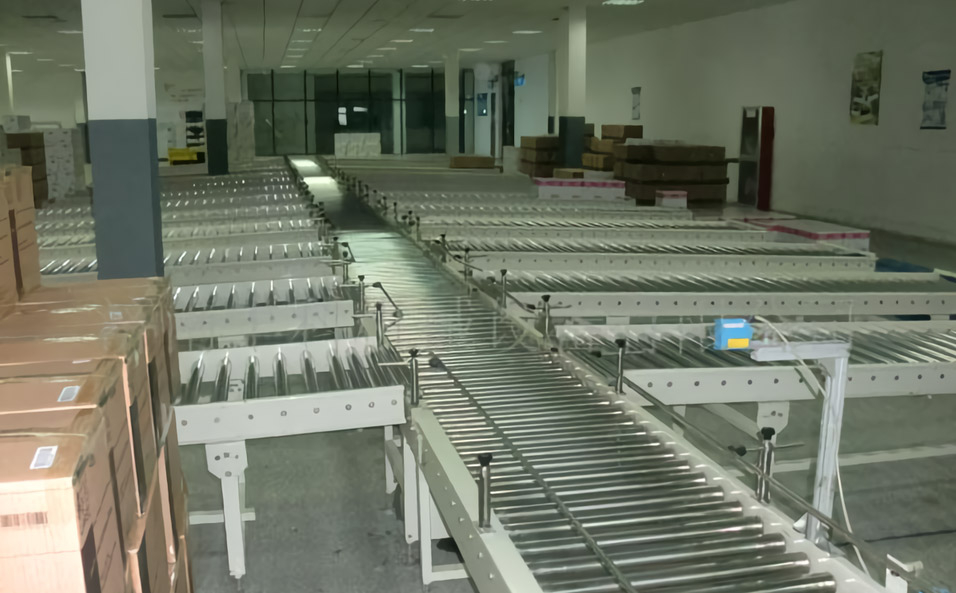 Finished box sorting system