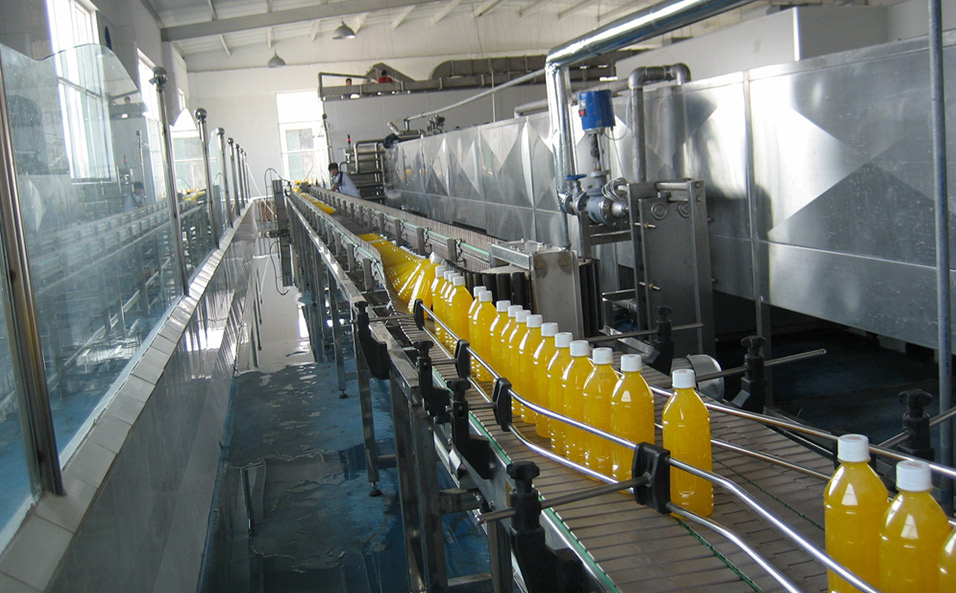Juice Drinks Finished Product Conveyor System